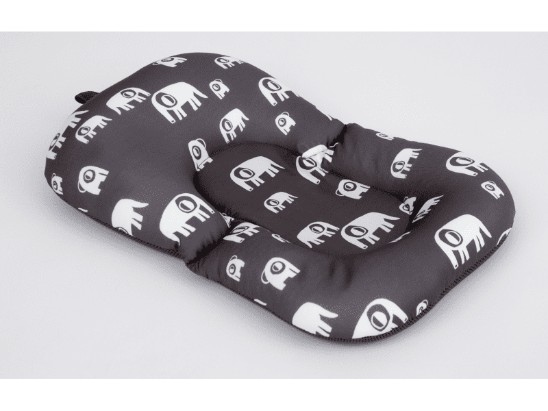 Simply Good Polštářek na koupání miminka ELEPHANTs - Šedá