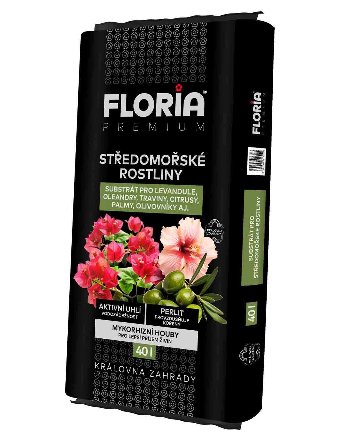 AGRO CS FLORIA PREMIUM Substrát pro středomořské rostliny 40 l