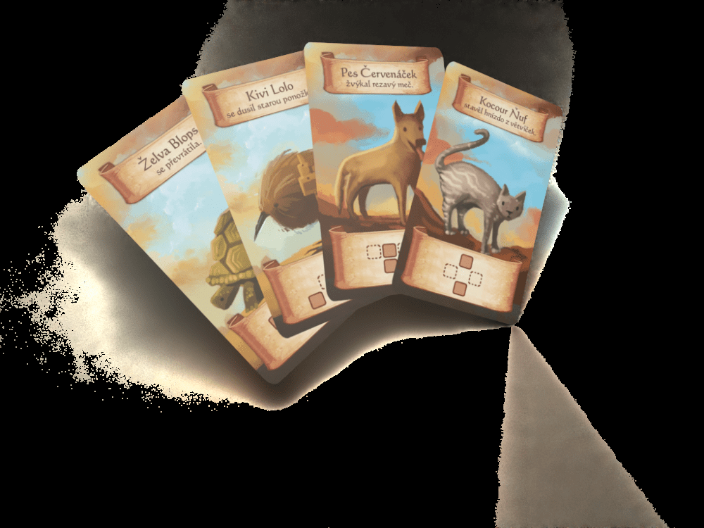 REXhry Zbloudilí: Zvířata (5 promo karet)