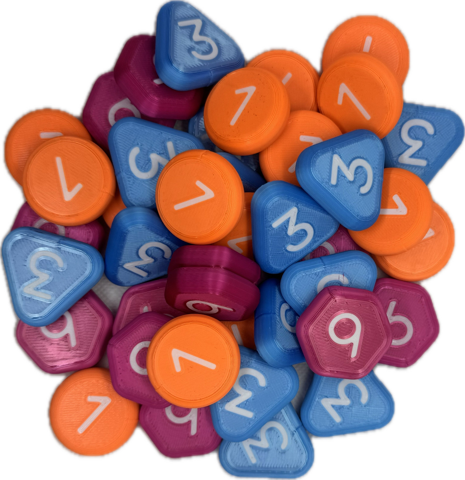 TLAMA games Údolí věčnosti - 3D Upgrade pack - plastové žetony s kovovým jádrem