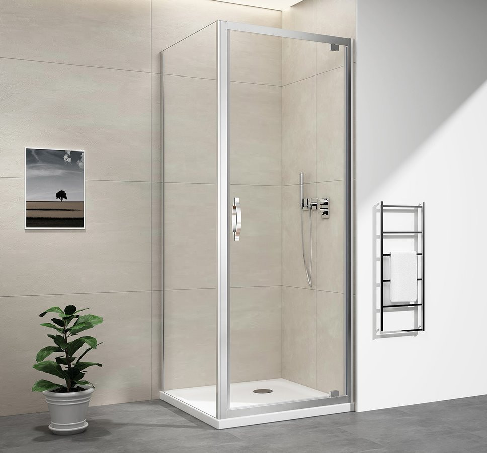 Gelco SIGMA SIMPLY čtvercový sprchový kout pivot dveře 900x900mm L/P varianta, čiré sklo