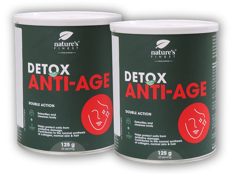Nature's Finest 2x Detox anti age 125g