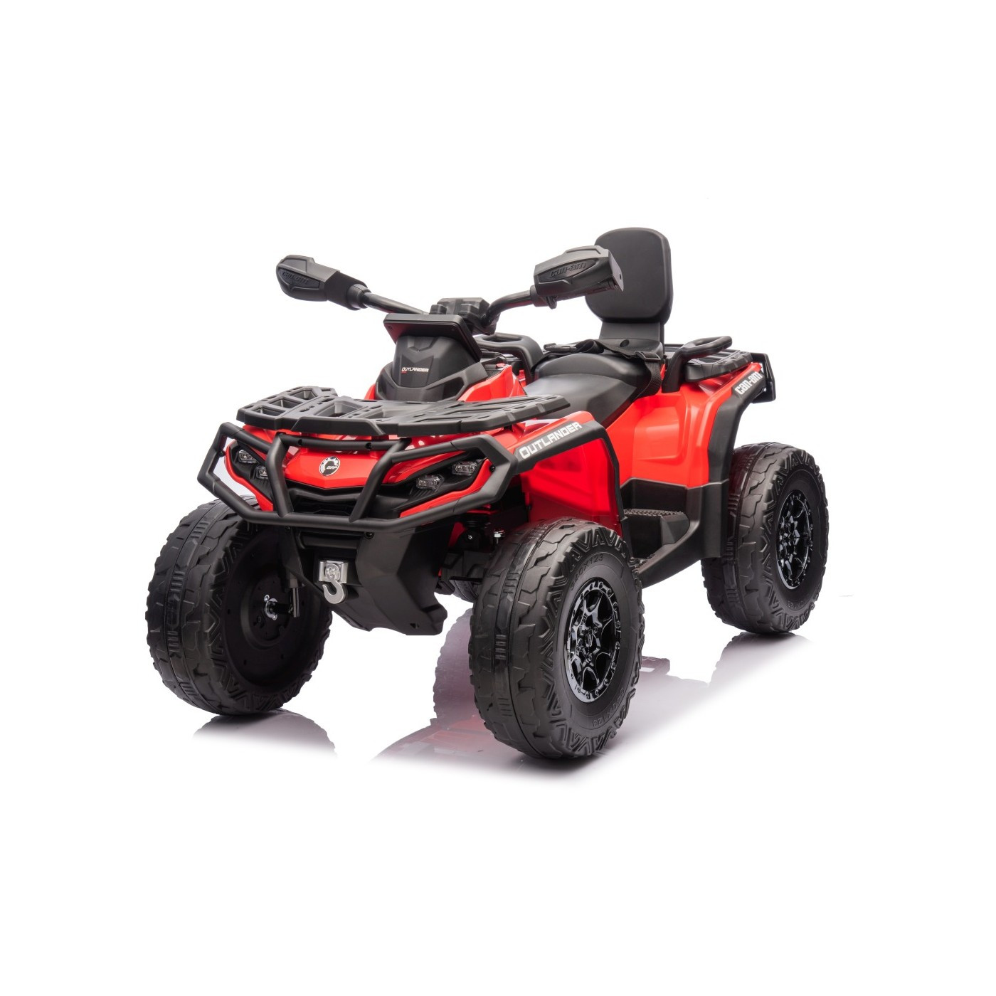 Mamido Mamido Dětská elektrická čtyřkolka Can-Am Outlander ATV 24V 4x200W červená