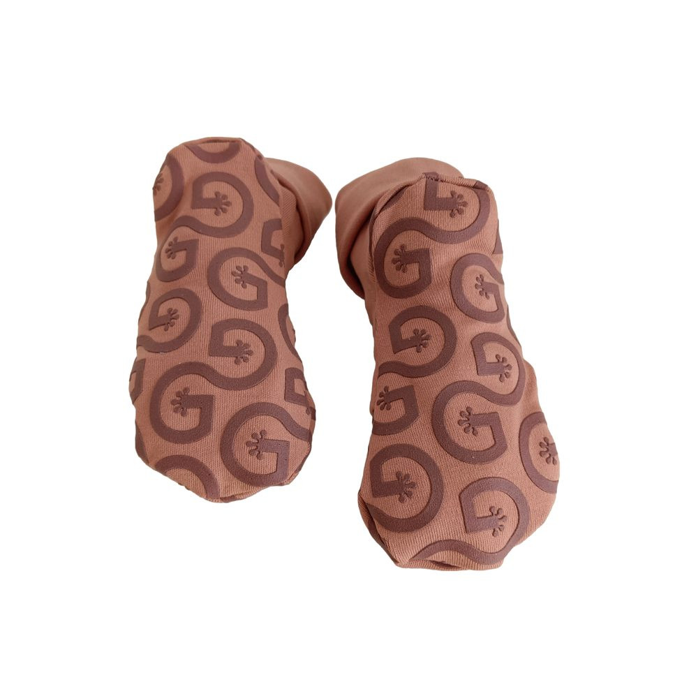 Protiskluzové ponožky GECKOECO Mocha