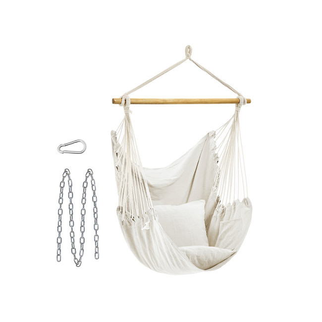 Závěsné křeslo s polštáři GDC187M01