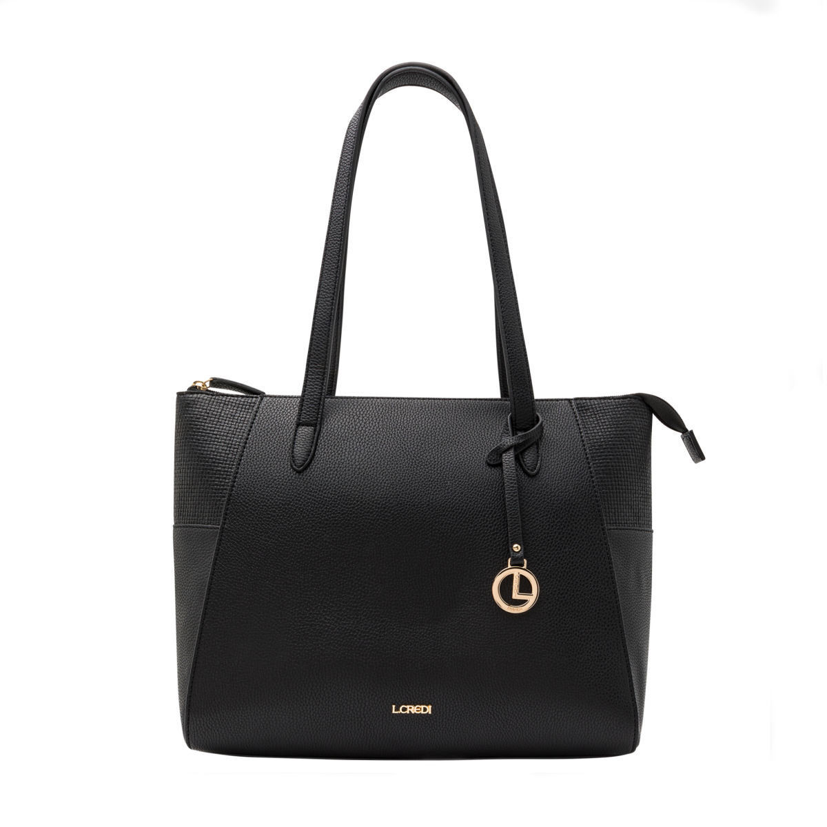 L.credi dámská každodenní kabelka - černá - One size