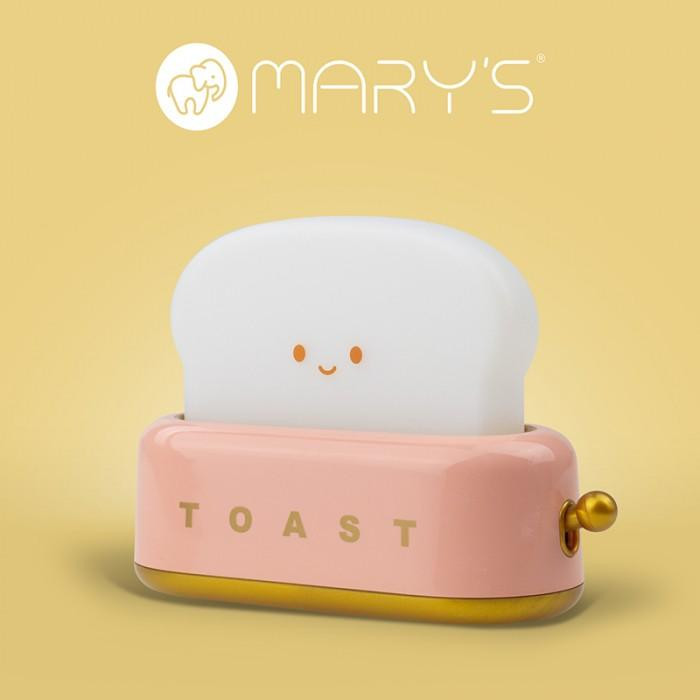 Eco Light MARY VEDL TOASTER NOČNÍ SVĚTLO RŮŽOVÁ