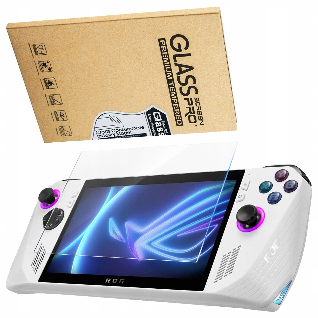 Tvrzené Sklo Rychlé Glass na Ochranný Displej pro Asus Rog Ally