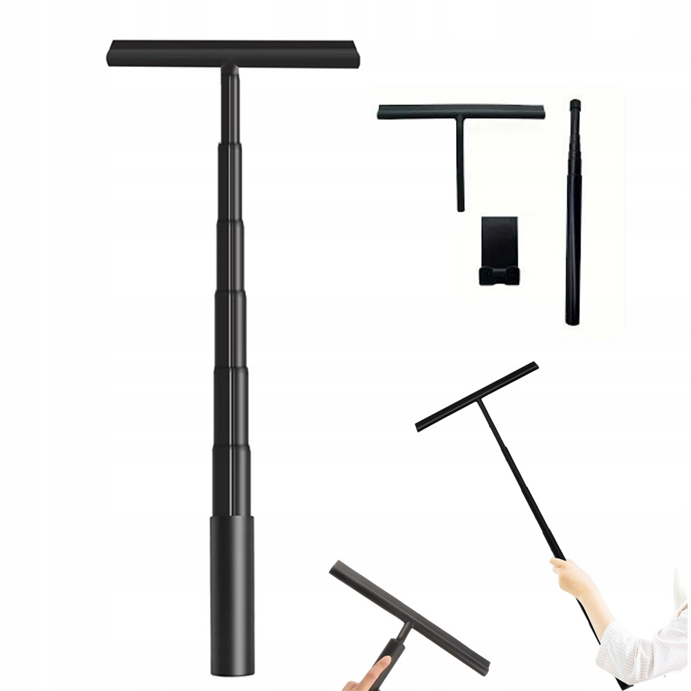 Stěrka na vodu ze skel do oken kabin zrcadel s háčkem 97 cm