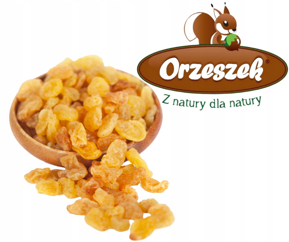 Rozinky zlaté Orzeszek 2,5 kg Velká Chutná Svačinka Na Koláče