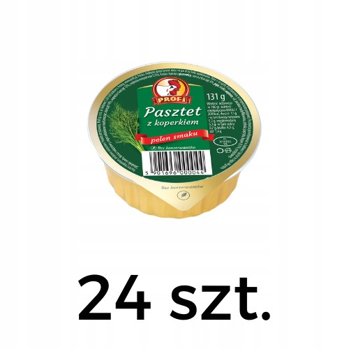 Profi Paštika s koprem 24 x 131g