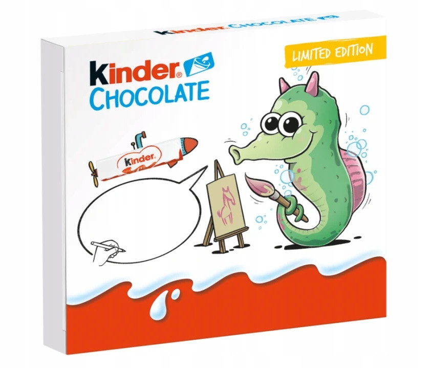 Kinder čokoládové čokoládky mléčné 20 kusů 1 kg