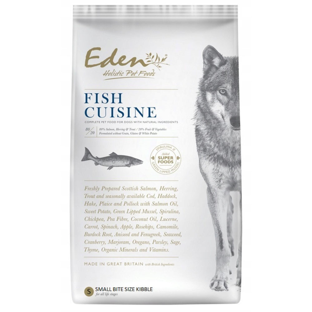 Eden Fish Cuisine Skotský Losos A Sleď Batáty S 2kg Pro Malá Plemena
