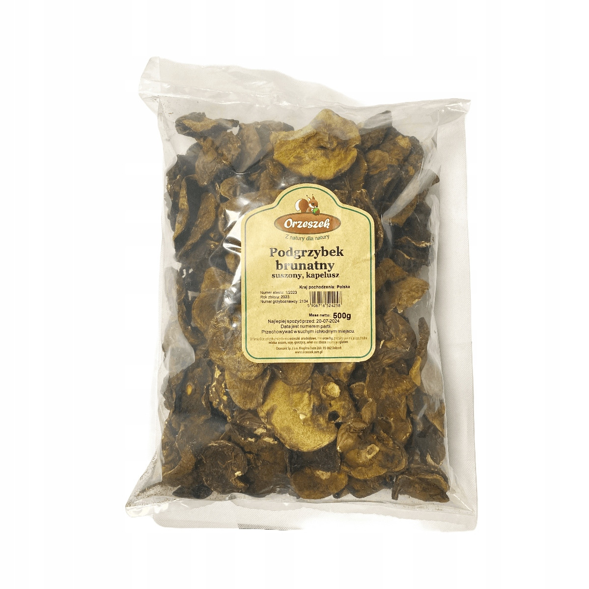 Podhoubí Brunátny celé Koření vaší kuchyně 500g Do Bigosu Knedlíků