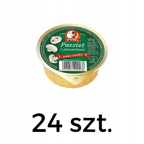 Profi Paštika s žampiony 24 x 131g