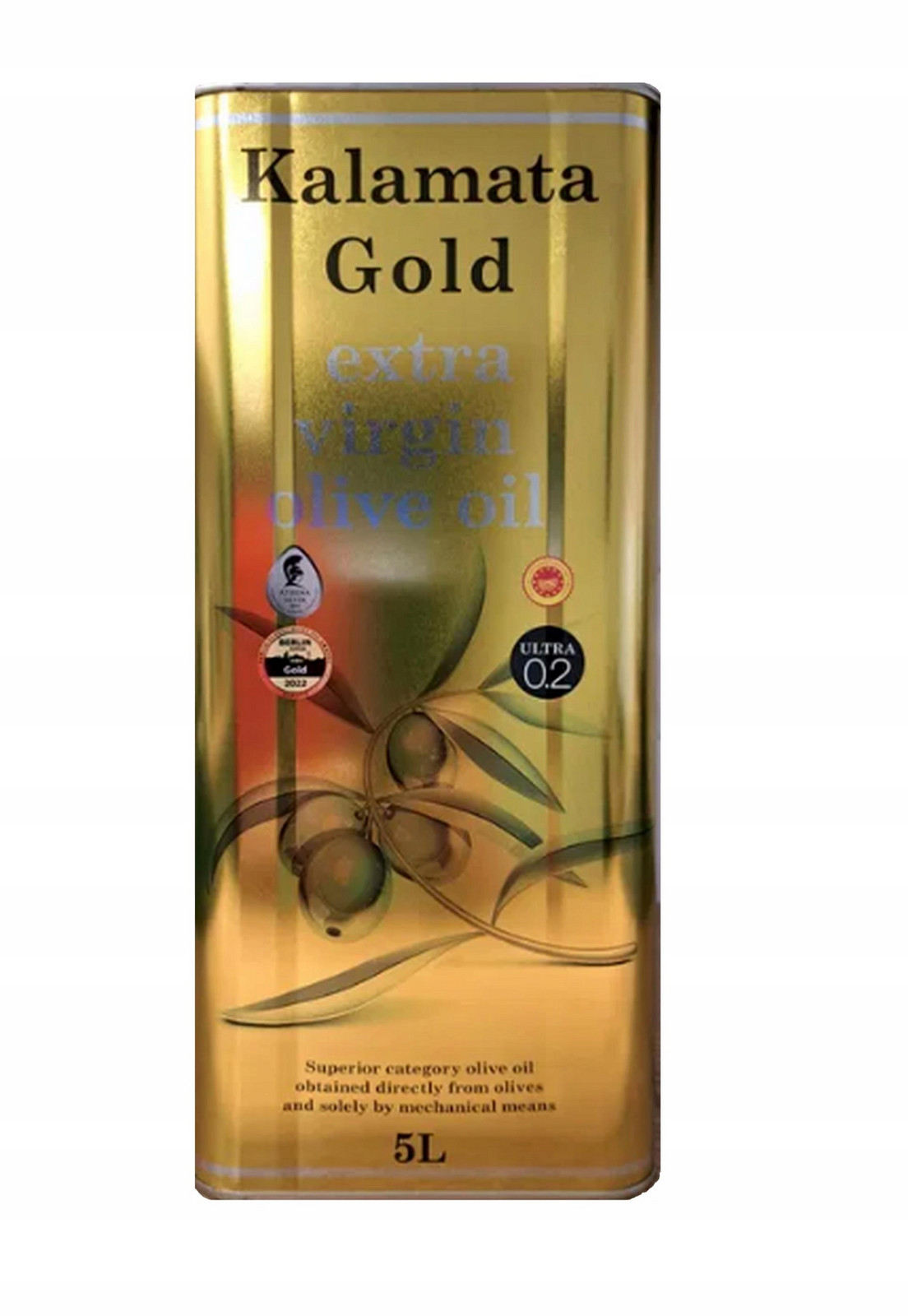 Řecký olivový olej Kalamata Gold 5 L extra virgin 5 litrů dárek