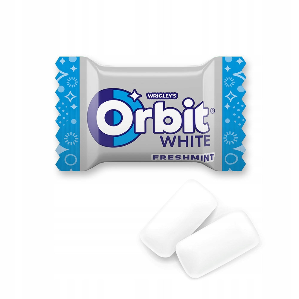 Žvýkačka mini Orbit White 2 dražé x 300 š