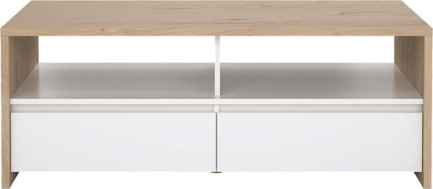 Bílý/v přírodní barvě konferenční stolek 60x120 cm Next – Tvilum