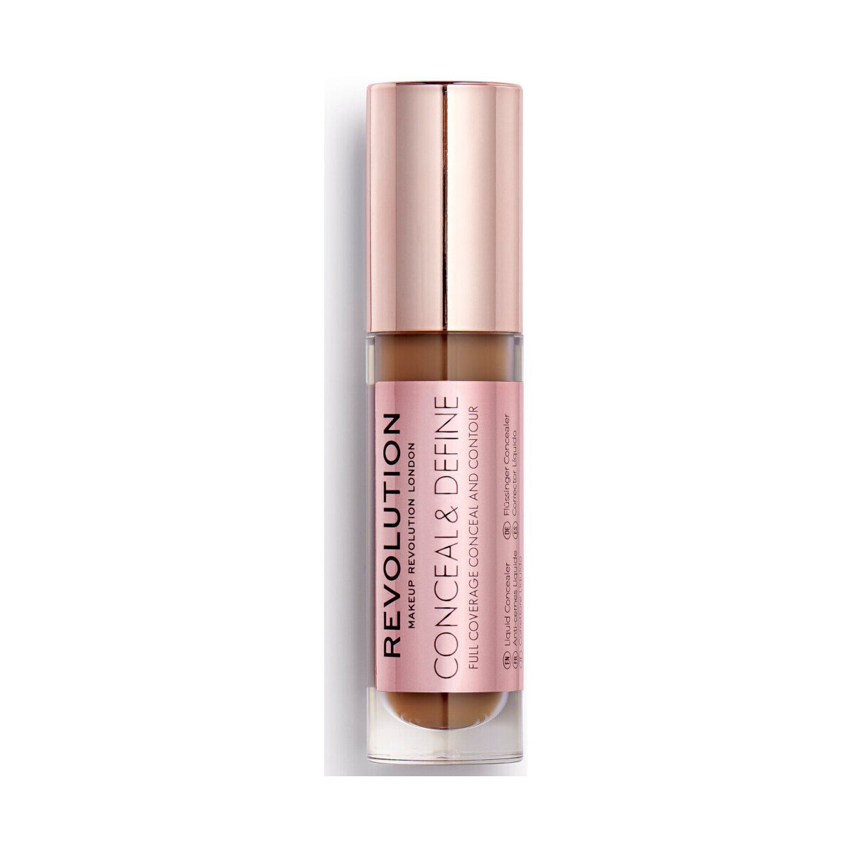 Makeup Revolution  Concealer Conceal   Define - C15  Hnědá