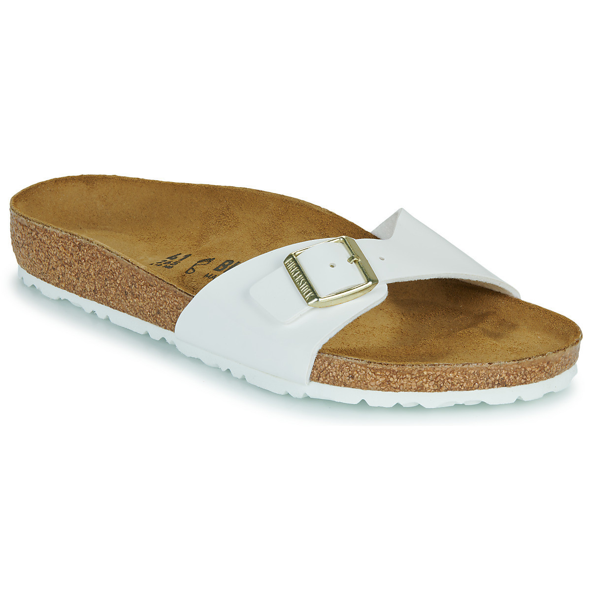 BIRKENSTOCK  Madrid BF Patent White  Bílá