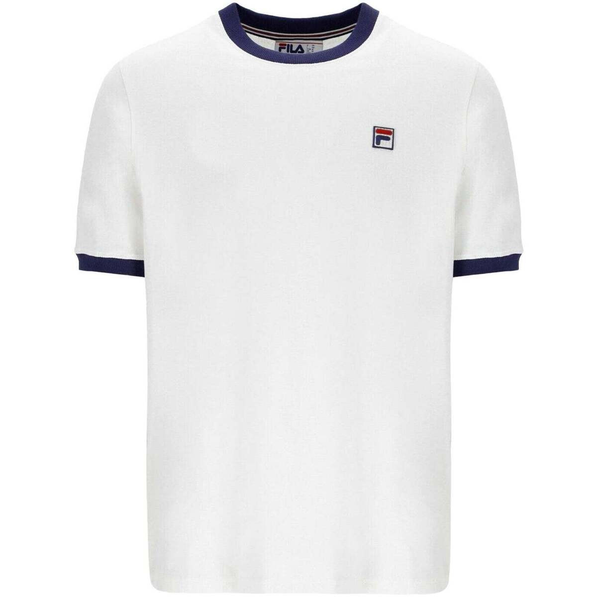Fila  Marconi T-Shirt White/ Navy  Bílá
