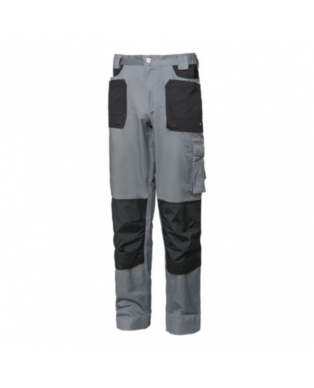 ISSA STRETCH 8730 Kalhoty do pasu šedá/černá  3XL