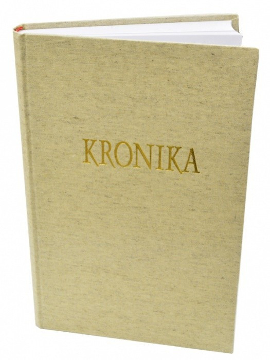 Hospa Kronika 200 listů - světlý textil