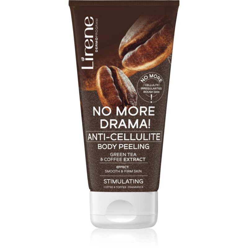 Lirene No More Drama! cukrový tělový peeling proti celulitidě 175 ml