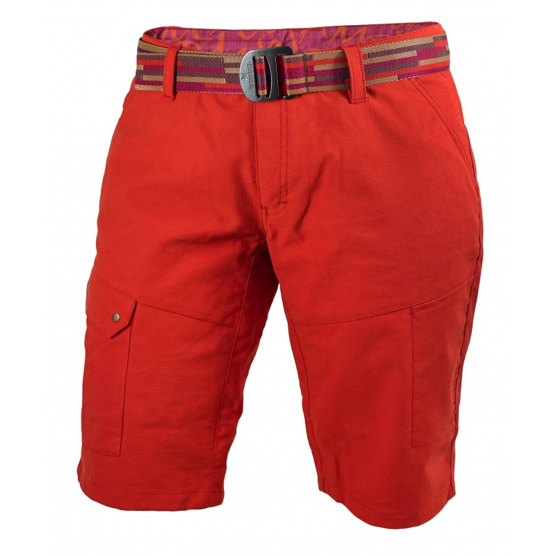 Warmpeace Dámské šortky Warmpeace Lapina Červená