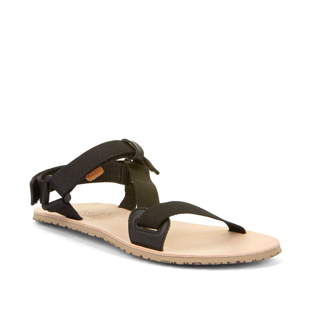 Dívčí barefoot sandály FLEXY STRAPS Black Froddo G3150284 černá - 36