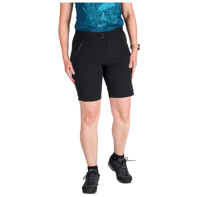 Dámské kraťasy Northfinder Misti Velikost: S / Barva: černá