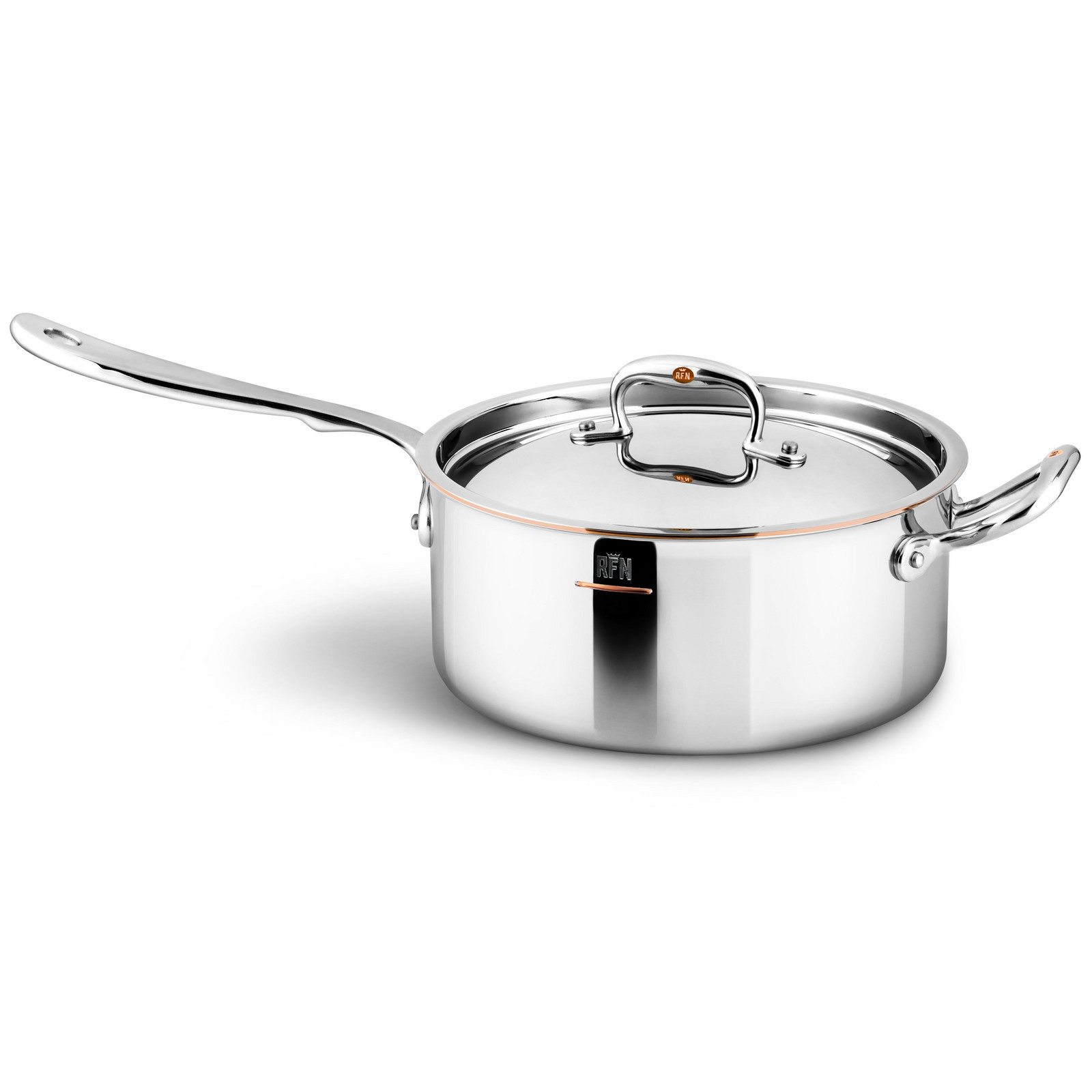 Rendlík CON CUORE 22 cm, stříbrná, měď, Ruffoni