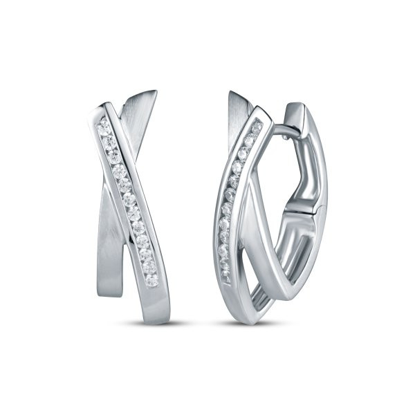 Náušnice se syntetickými kameny 136-635-076201-0000