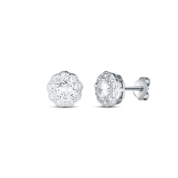 Náušnice se syntetickými kameny 136-927-371400-0000