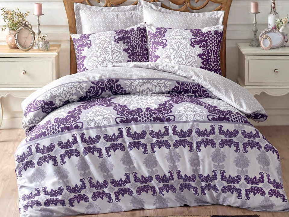 Cottonbox povlečení bavlněný satén Aliye - 220x200 / 2x70x90 cm