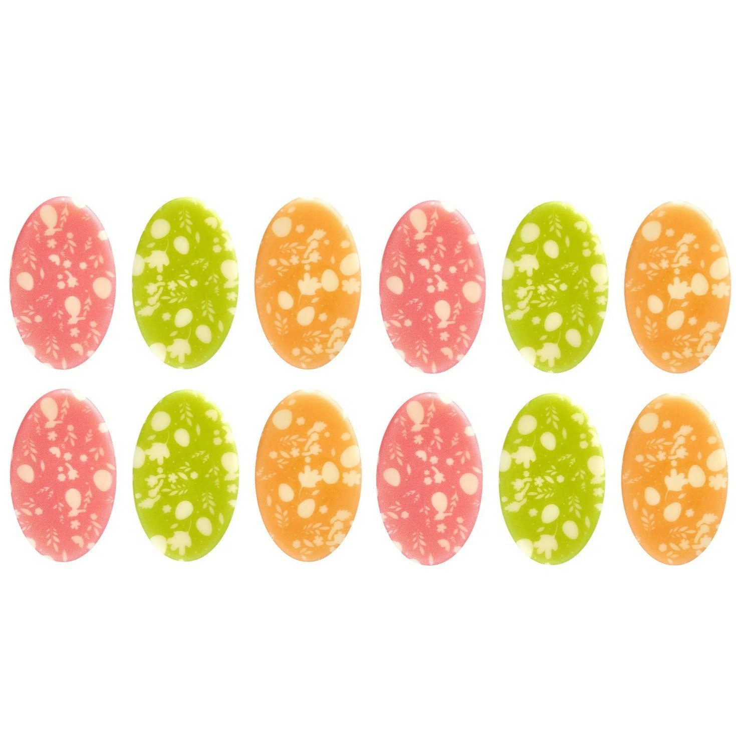 Barbara Luijckx Čokoládová dekorace Velikonoční vajíčka 12ks