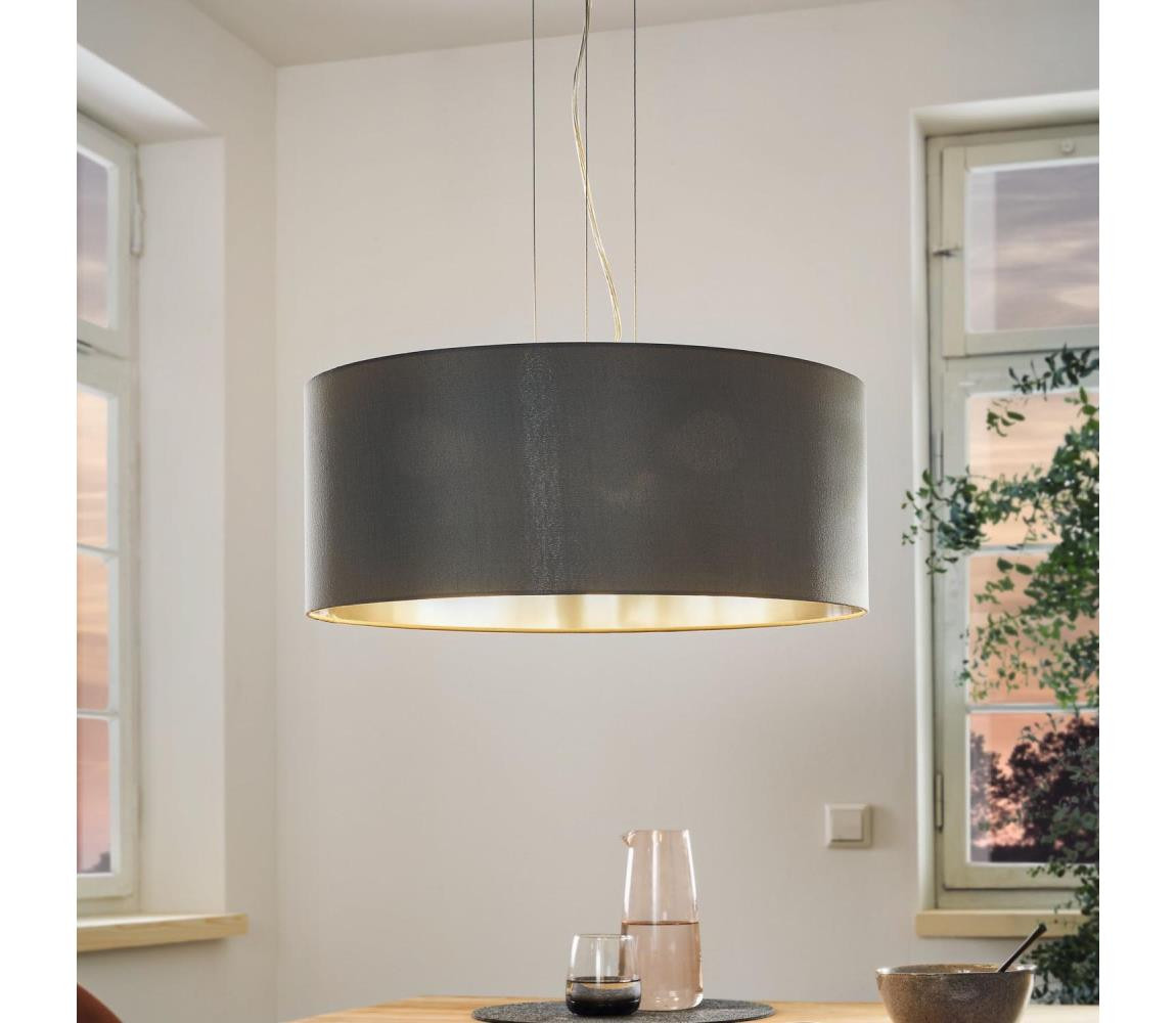 Eglo Eglo 31606 - Lustr na lanku MASERLO 3xE27/60W/230V