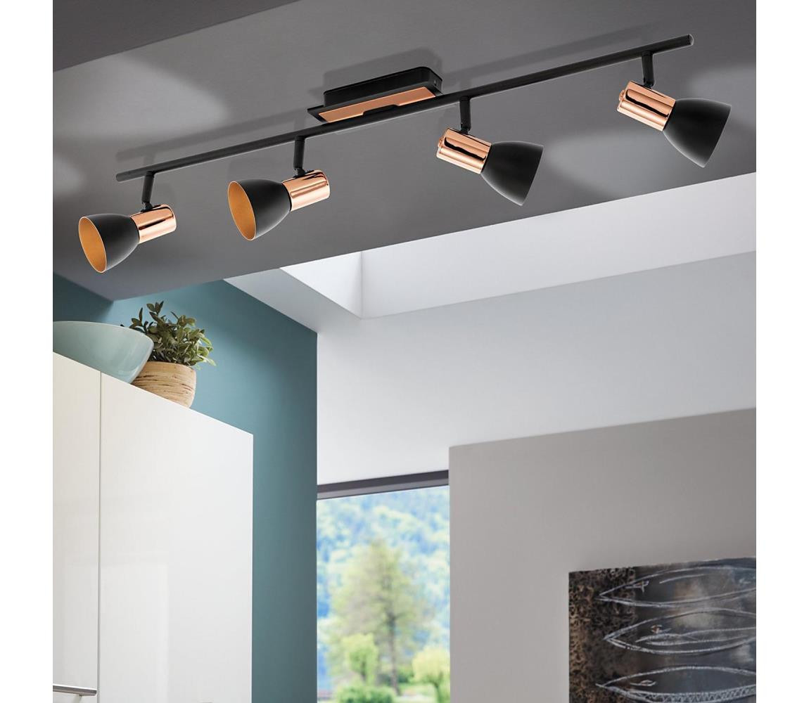 Eglo Eglo 94587 - LED bodové svítidlo BARNHAM 4xGU10/3,3W/230V