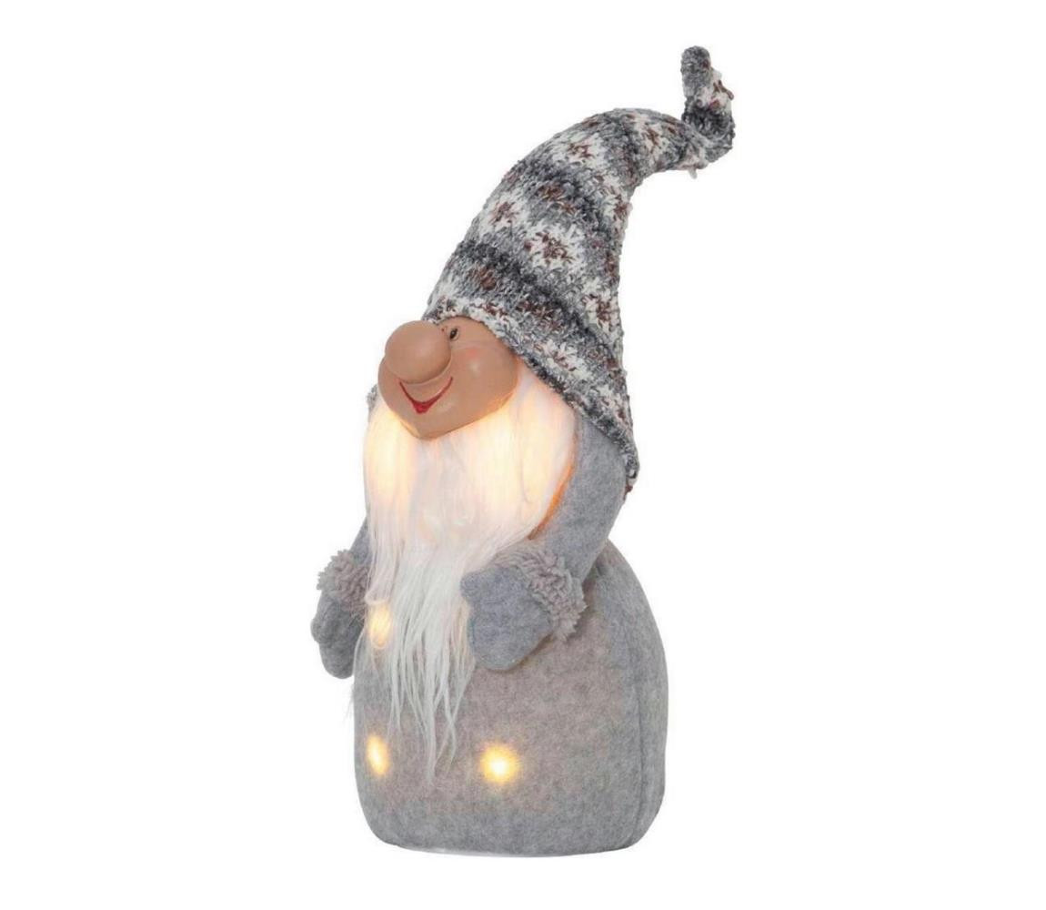 Eglo Eglo 411228 - LED Vánoční dekorace JOYLIGHT 6xLED/0,06W/3xAA šedá