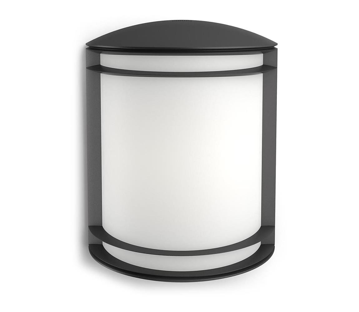 Philips Philips 17320/30/P3 - Venkovní nástěnné svítidlo ANTELOPE 1xLED/6W/230V IP44