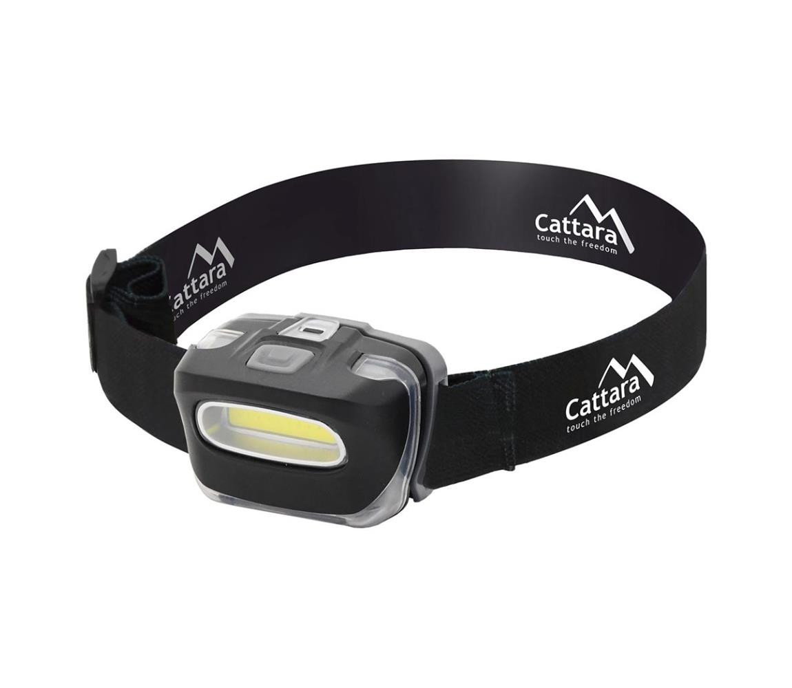 LED Čelovka LED/3xAAA černá