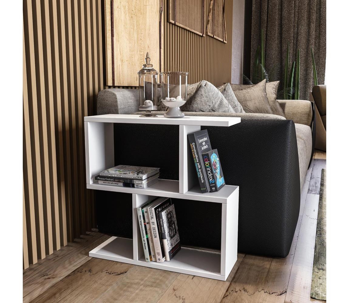 Odkládací stolek LIFE 60x60 cm bílá