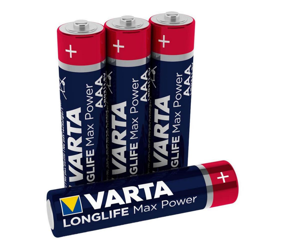 VARTA Varta 4703101404 - 4 ks Alkalická baterie LONGLIFE AAA 1,5V
