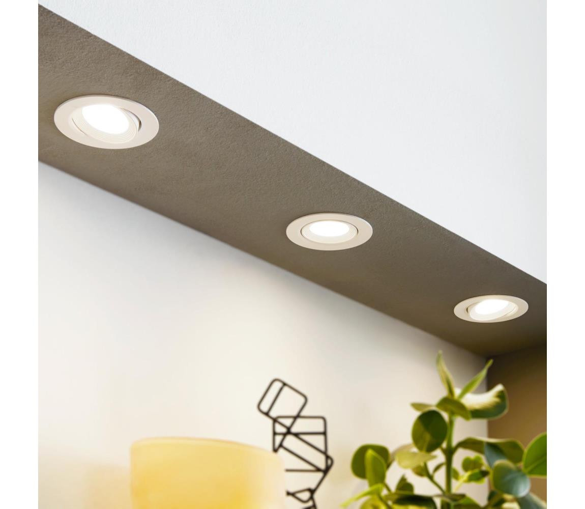 Eglo Eglo 32896 - SADA 3x Podhledové svítidlo SARTIANO 1xLED/5W/230V