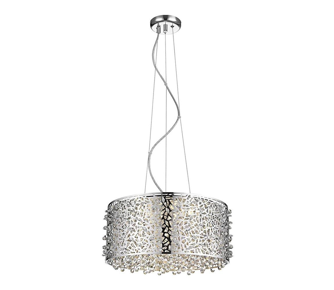 142003 - LED Stmívatelný křišťálový lustr na lanku FOREST 5xLED/5W/230V