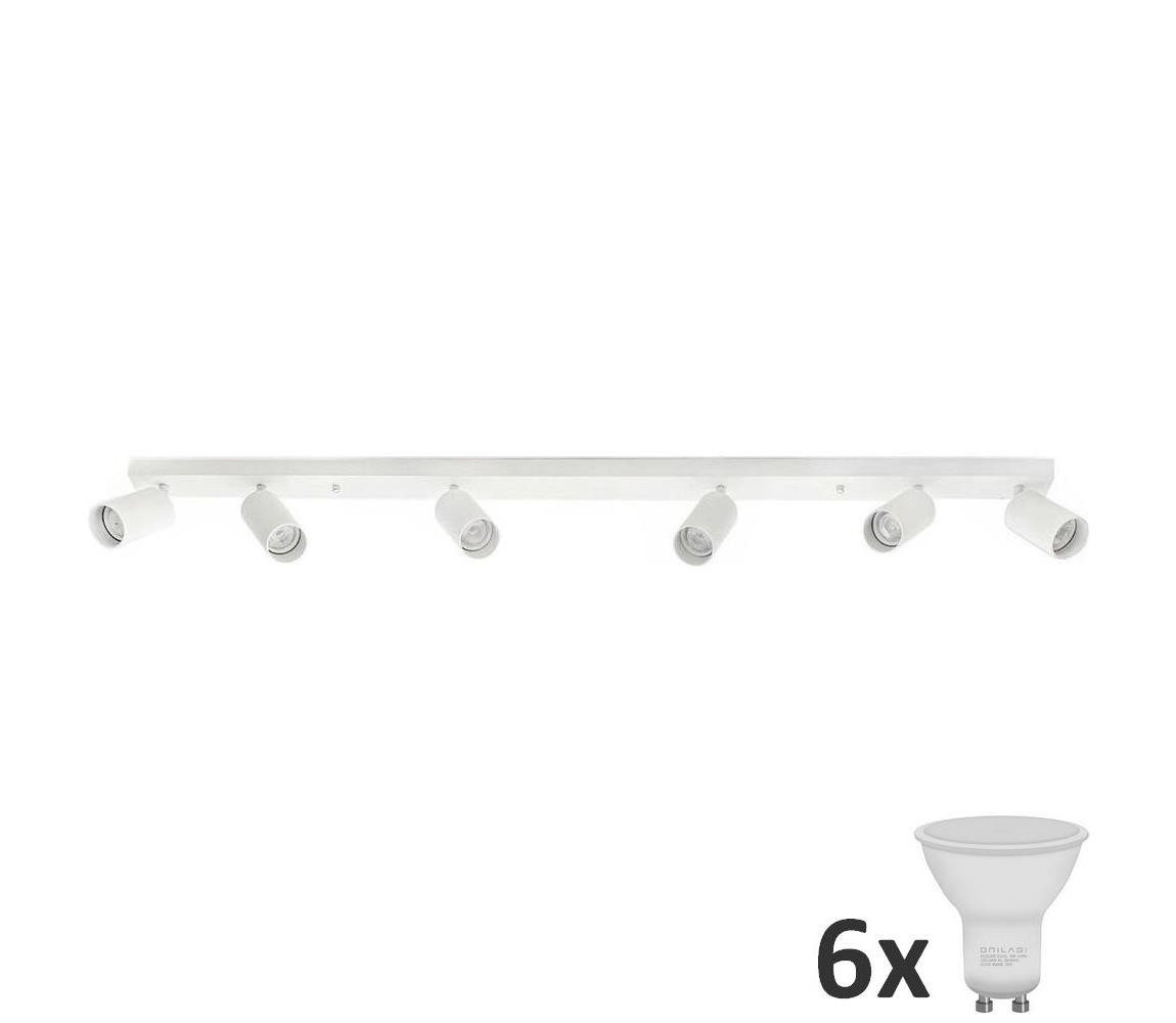 LED Bodové svítidlo ANGIE 6xGU10/6W/230V bílá