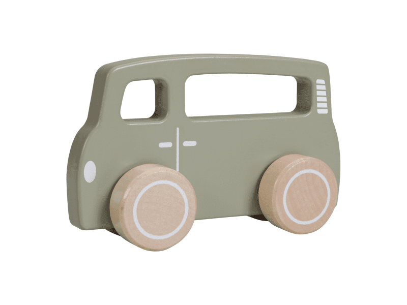 Little Dutch Autíčko dodávka dřevěné Olive