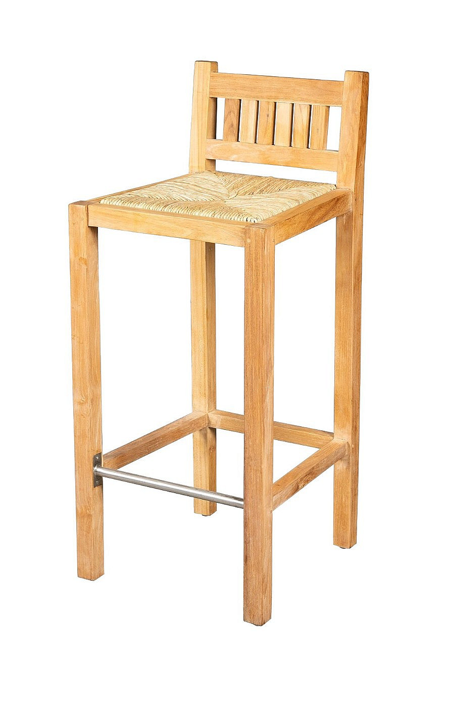 DEOKORK Barová teaková židle NANDA