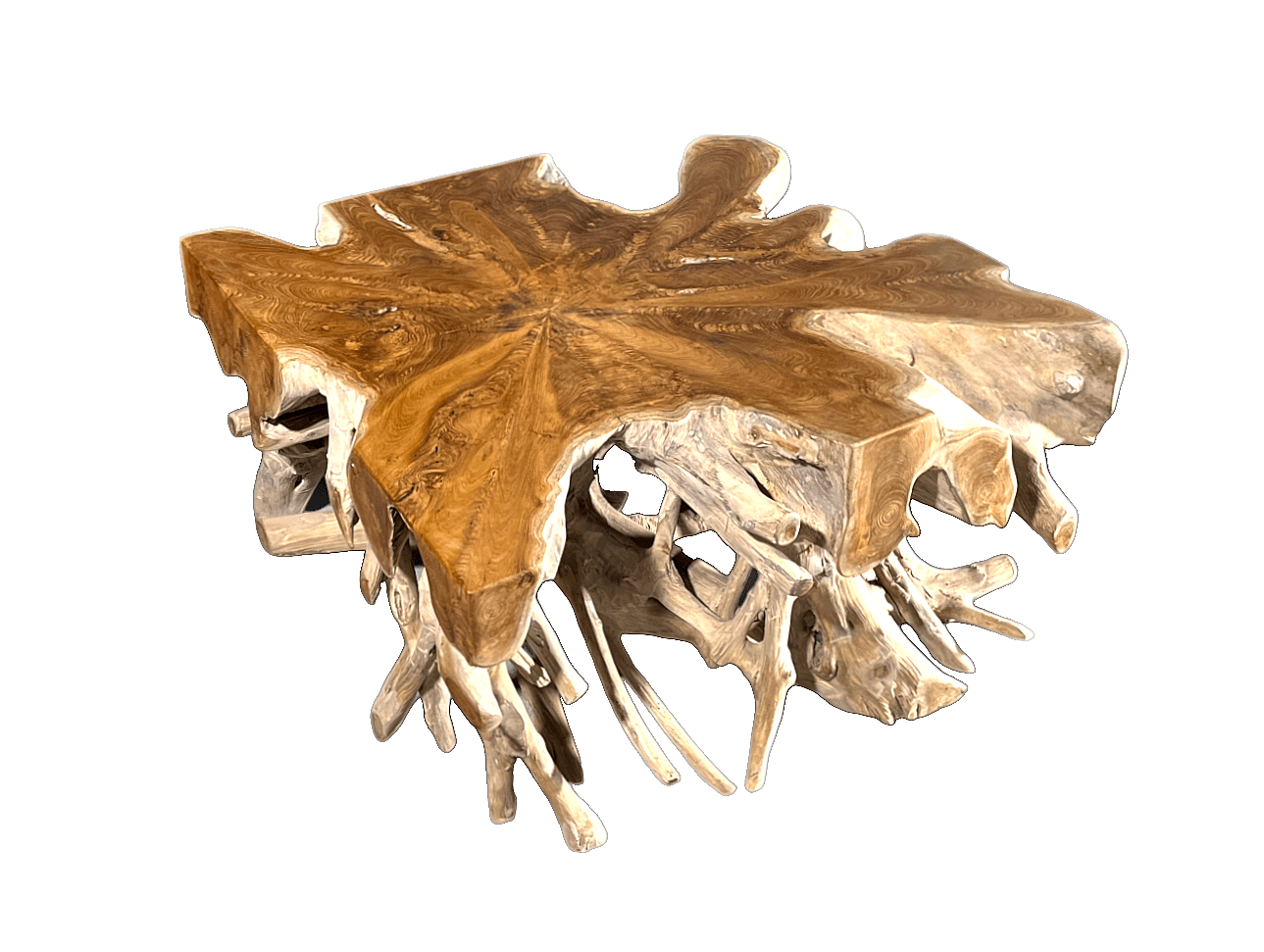 DEOKORK Teakový stolek BRANCH XXVIII