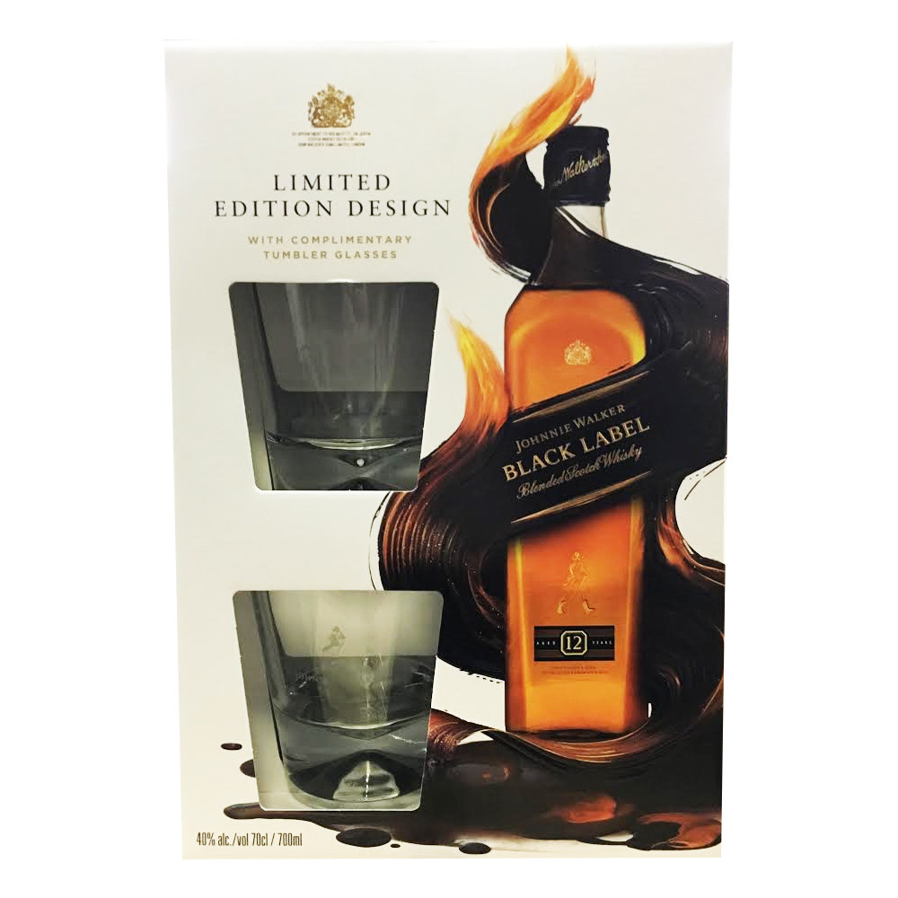 Johnnie Walker Black Label 40 % 0,7l (dárkové balení)